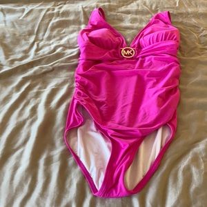 Pink swimsuit
